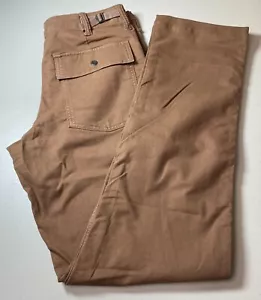 $70 New Lands' End Men's Moleskin Utility Pants Clay 31x35 - Picture 1 of 12