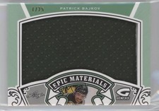 2016 Leaf Genesis Epic Materials Green /25 Patrick Bajkov #EM-60
