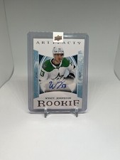 2022-23 Artifacts Wyatt Johnston Rookie Auto RC DALLAS STARS