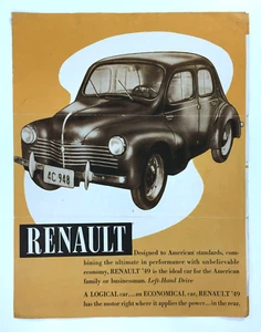Renault Händler Verkaufsprospekt 1949 - Bild 1 von 6