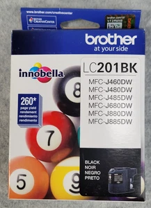 Brother LC201BK Ink Cartridge Black Pack EXP 2/2023 NEW - Picture 1 of 4
