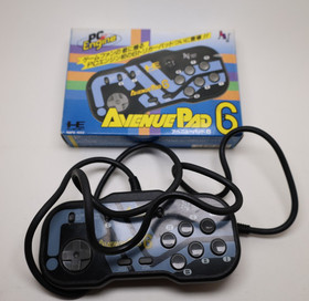 PC Engine Avenue Pad 6 Controller Box Japan *US Seller* *works*