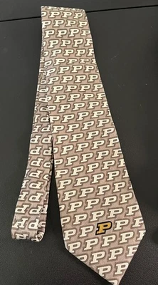 Corbata para el cuello Purdue Boilermakers para hombre con licencia universidad tostada/marrón Foto 1 de 4