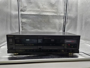 Technics RS-T330R Auto Reverse Double Cassette Deck Dolby Rare! - Picture 1 of 7