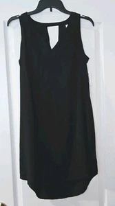 Old Navy Women’s Black Small Petite Simple Knee Length NWT NB323 - Picture 1 of 8