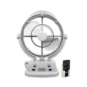 Safety Dave Safe-T-Fan White with Remote and Light - Picture 1 of 2
