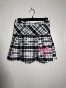 BARBIE Girls Skirt XL (14-16) Plaid Pleated SKORT: Skirt + Shorts 2023 Mattel - Picture 1 of 7