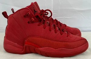 Nike Air Jordan 12 Retro 153265-601 US Sz 7Y Basketball Gym Red Shoes - Picture 1 of 9