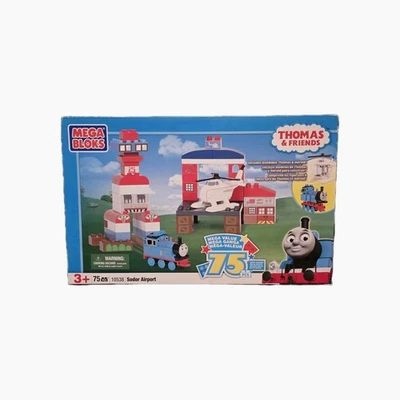 Mega Bloks Thomas and Friends~Sodor Airport Playset #10538~Brand New & Sealed - Image 1 of 4