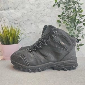Botas de senderismo impermeables hasta el tobillo NORTIV 8 para hombre. Reino Unido Talla 11, EU 46. Negro  - Imagen 1 de 22