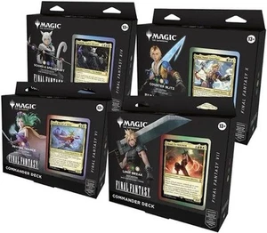 Final Fantasy Commander Decks Sealed, Set of 4, Magic: The Gathering Cards - Picture 1 of 5