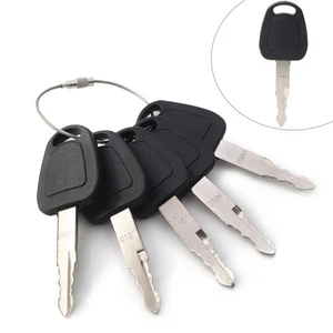 Ignition Key For Daewoo Doosan Excavator Models Heavy Equipment #D100 2172-00218 - Picture 1 of 9