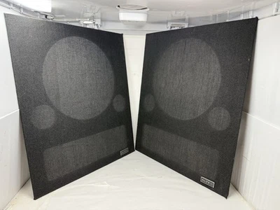 Par de 2 Parrillas de Cubierta Frontal Altec Lansing 9849-8A Monitor Altavoz Paño Foto 1 de 4