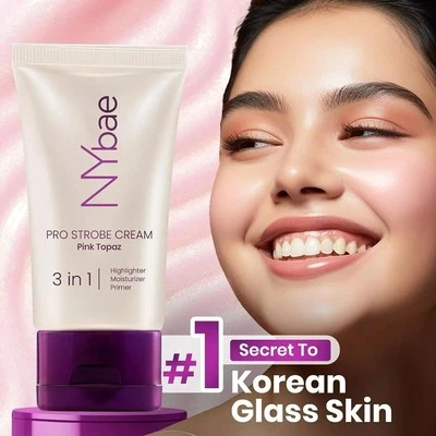 NY Bae PRO Strobe Cream Pink Topaz 30g Primer + Highlighter + Moisturizer - Bild 1 von 4