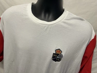 Camisa Sergio Tacchini Para Hombre Talla XL Young Line Pro Camiseta Blanca Tenis A9 Foto 1 de 4