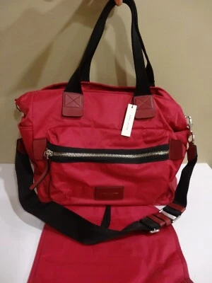 Bolso de Pañales Marc Jacobs Nylon Motociclista Bebé Rosa Caliente Nuevo con Etiquetas. Foto 1 de 4