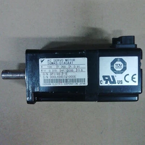 one Used yaskawa SGMAS-01ACA41 AC Servo Motor DHL SHIPPING - Picture 1 of 2