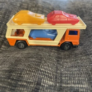 1976, Matchbox Lesney Superfast, #11 CAR TRANSPORTER,1978 Eng. Base,1/64 - Picture 1 of 5