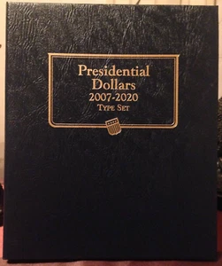 WHITMAN ALBUM KOMPLETTE SAMMLUNG PRESIDENTIAL 1 $, 2007-2016 & 2020, 40 MÜNZEN - Bild 1 von 9