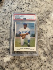 1962 BELL BRAND PSA 3 JOHN ROSEBORO GRADED #8