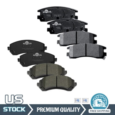 For Chevy Venture Pontiac Aztek Montana Silhouette Front Rear Ceramic Brake Pads - Image 1 of 4