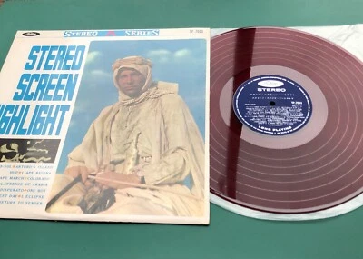 Lawrence Arabia STEREO SCREEN HIGHLIGHT Soundtracks LP (RED VINYL) Toshiba JAPAN - Image 1 of 4
