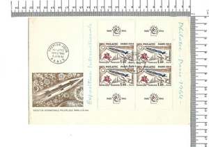 5 de junio de 1964 Philatec Paris Premier Jour Republique Francaise Exposición; 60670 - Imagen 1 de 2
