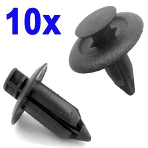 For Motorcycle Suzuki Fairing or Panel Fastener Clips - 6mm Plastic Rivet X10 - Picture 1 of 8