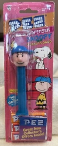 PEZ Snoopy & The Peanuts Gang CHARLIE BROWN Thin Feet 4.9 Yugoslavia CARD w70 - Picture 1 of 24