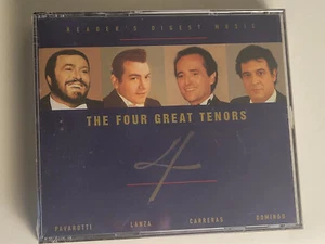 The Four Great Tenors by Pavarotti/Lanza/Carreras/Domingo 4 CD Set/Mint - Picture 1 of 3