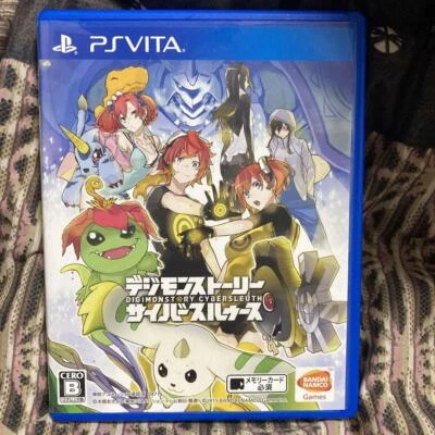 Digimon Story Cyber Sleuth Sony Japanese With Box PS Vita Genuine From Japan - Image 1 of 3