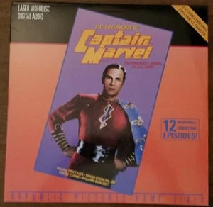 THE ADVENTURES OF CAPTAIN MARVEL  LASERDISC 12 EPISODES 1941 - Bild 1 von 1
