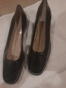womens salvatore ferragamo shoes 8 1/2 4A - Picture 1 of 7