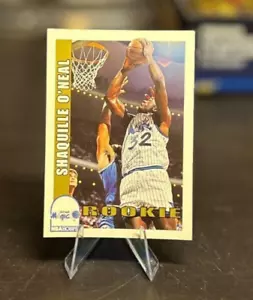 Shaquille O'Neal RC 1992 Hoops #442 Rookie Card Orlando Magic NBA Legend - Bild 1 von 2