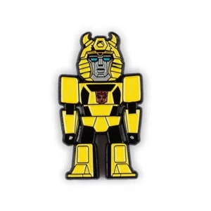 kidrobot Transformers vs GI Joe Enamel Pins - Bumblebee - NEW - Picture 1 of 3