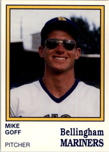 1987 Bellingham Mariners Team Issue #18 Mike Goff