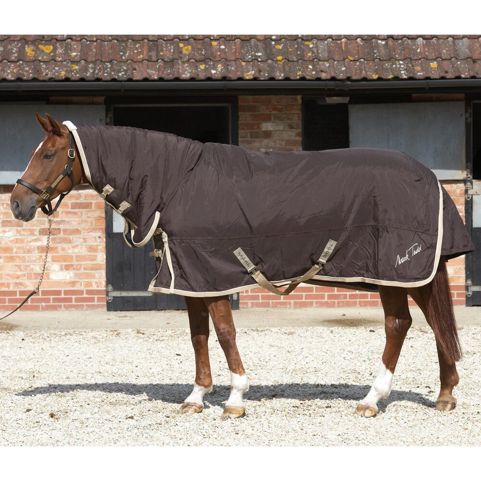 MARK TODD DELUXE 420G HEAVYWEIGHT COMBO ATTACHED NECK HEAVY WEIGHT STABLE RUG - Image 1 of 1