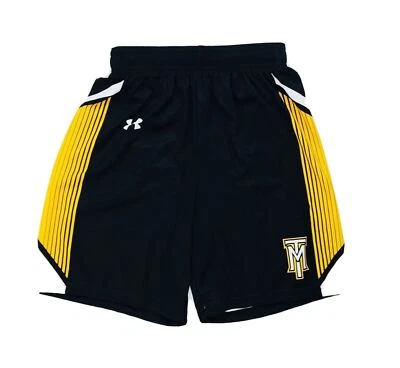 Under Armour TM Phantom Basketball Short Youth Medium Black Yellow UJKSRGY - Image 1 of 3