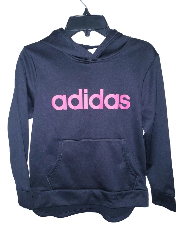 Girls Youth Adidas Hooded Long Sleeve Pullover Size Large L 14 - Image 1 of 4