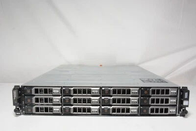 Dell PowerVault MD3600i iSCSI Enclosure 12x6TB SAS 2x10GB-iSCSI Controller 2PSU - Image 1 of 3