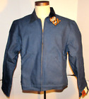 Vintage Unused 1980S Big Ben Wrangler Denim Work Jacket! Blanket Lined! Usa! 42