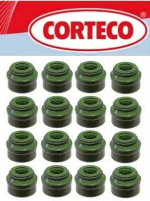 Sello de vástago de válvula 6 mm OEM para Audi A3 A4 A5 A6 Allroad Q5 TT VW Beetle CC Eos 16x Foto 1 de 3