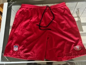 SAN FRANCISCO 49ERS NFL Reebok Team Apparel Polyester Shorts - Men's XL - Picture 1 of 23