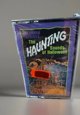 1986 The Haunting Sounds Of Halloween Cassette Tape Hallmark Presents New Sealed - Image 1 of 3