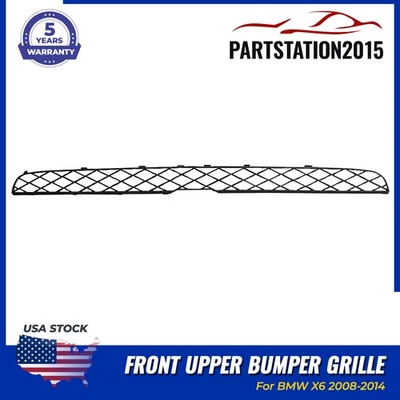 Front Upper Bumper Grille Grill For BMW X5 2007-2013 X6 2008-2014 51117159597 — 第 1/4 张图片