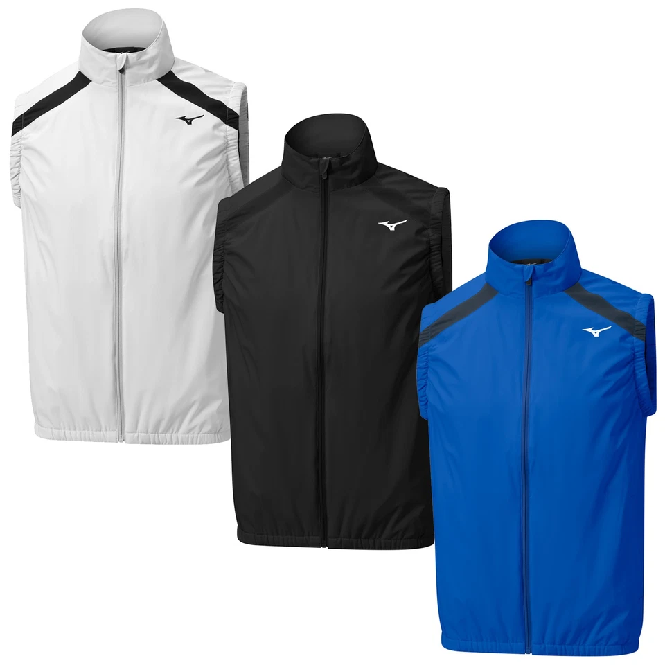 Mizuno Gilet De Golf Padded À Zip Complet Breath Thermo Move Tech Pour Homme - Photo 1/1