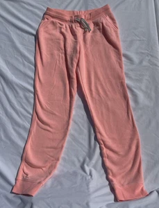 Osh Kosh Pink/Coral Sparkle Girls Athletic Pants with pockets Size 12 - Picture 1 of 4