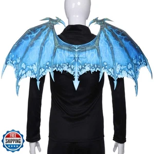 MMSS Party Carnival Halloween Props Dragon Wing (Blue) - Picture 1 of 2