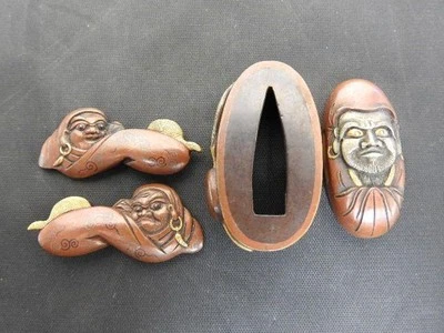 Antigua Katana Espada Samurai Fuchi Período Edo #146 Foto 1 de 4