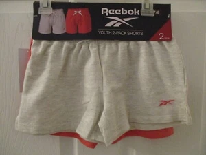 2pk Youth Reebok Shorts Size 7/8 - Picture 1 of 4